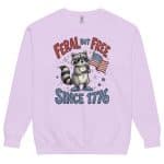 Unisex garment-dyed sweatshirt - Feral But Free - Image 20