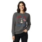 Unisex garment-dyed sweatshirt - Feral But Free - Image 23