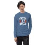 Men’s Long Sleeve Shirt - Loud and Proud Soccer Uncle - Image 8