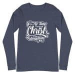 Unisex Long Sleeve Tee - I Can Do All Things - Image 15