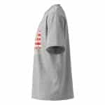 Unisex organic oversized high neck t-shirt - USA - Image 14