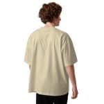 Unisex organic oversized high neck t-shirt - Beach Babe - Image 14