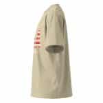 Unisex organic oversized high neck t-shirt - USA - Image 17