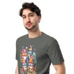 Unisex premium t-shirt -  Life Is Better Gnomes - Image 13