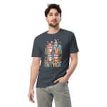 Unisex premium t-shirt -  Life Is Better Gnomes - Image 9
