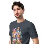 Unisex premium t-shirt -  Life Is Better Gnomes - Image 10
