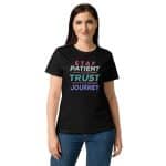 Women’s basic softstyle t-shirt - Stay Patient And Trust Your Journey - Image 32