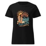 Women’s basic softstyle t-shirt - Life Is Better In Flip Flops - Image 8