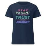 Women’s basic softstyle t-shirt - Stay Patient And Trust Your Journey - Image 12