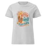 Women’s basic softstyle t-shirt - Life Is Better In Flip Flops - Image 20