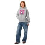 Women’s relaxed hoodie -Meow - Image 6