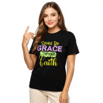 DryBlend® T-Shirt - Saved By Grace - Image 2