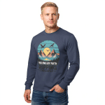 Garment-dyed heavyweight long-sleeve shirt - Walking By Faith - Image 2
