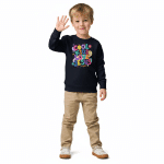 Kids crew neck sweatshirt - Cool Kids Love Jesus - Image 2