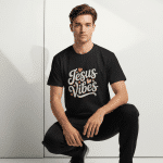 Men’s box tee - Jesus Vibes - Image 3