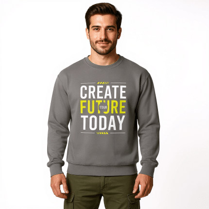 Unisex garment-dyed sweatshirt - Create Your Future