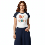 Women’s micro rib raglan baby tee - Make Today Count - Image 2