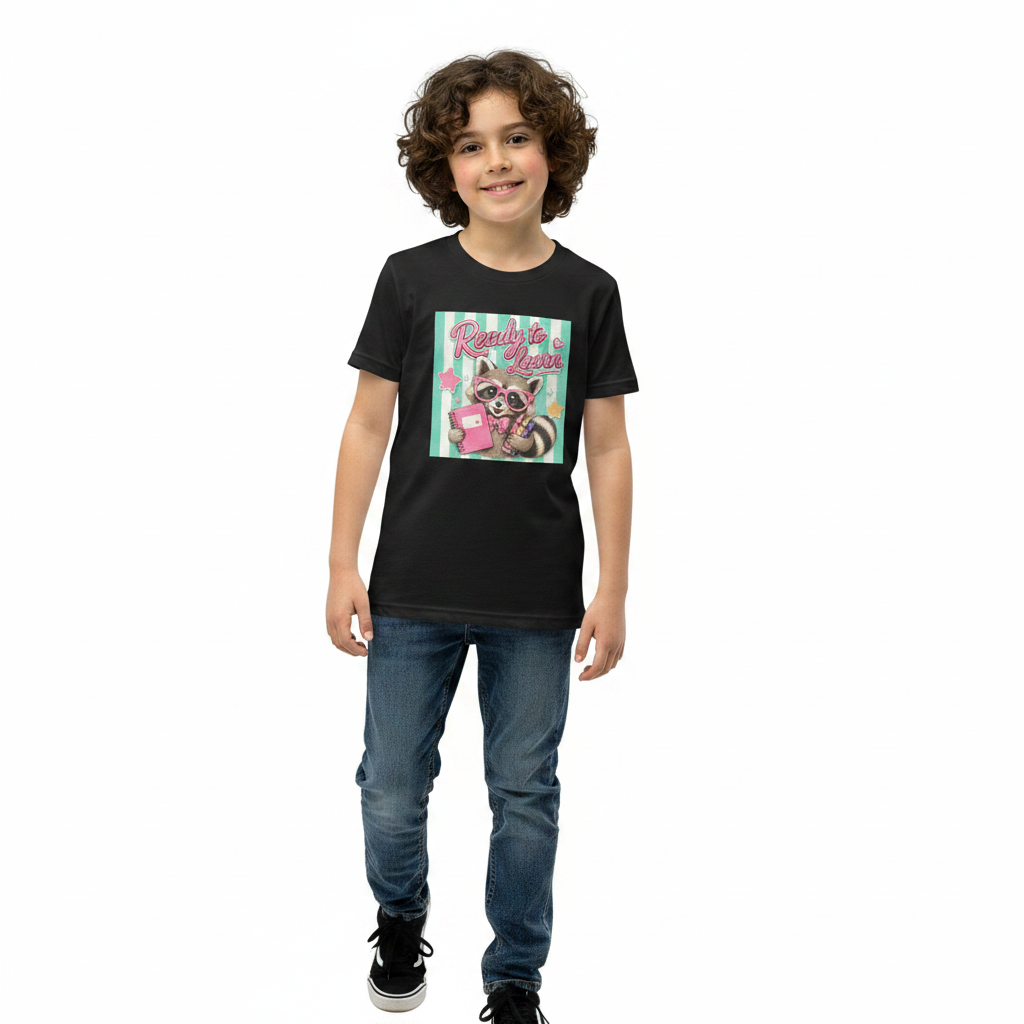 Youth Short Sleeve T-Shirt - Ready To Learn - Image 3