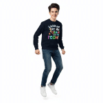 Youth crewneck sweatshirt - Watch out First Grade - Image 2