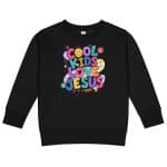 Kids crew neck sweatshirt - Cool Kids Love Jesus - Image 7
