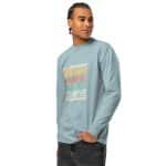 Men's heavyweight long sleeve t-shirt - Dream Believe Hustle Achieve - Image 4