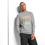 Men's heavyweight long sleeve t-shirt - Dream Believe Hustle Achieve - Image 7