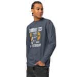 Men's heavyweight long sleeve t-shirt - Committed to being better - Image 5