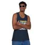 Men’s premium tank top - I Teach Future - Image 4