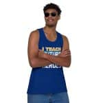 Men’s premium tank top - I Teach Future - Image 5