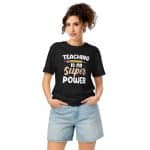Unisex organic mid-light t-shirt - Teaching Is My Super Power - Image 4