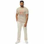 Unisex organic mid-light t-shirt - Probably Over Thinking Everything - Image 6