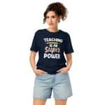 Unisex organic mid-light t-shirt - Teaching Is My Super Power - Image 19