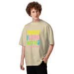 Unisex organic oversized high neck t-shirt - Trust In The Lord-shirt - Image 8