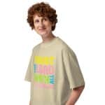 Unisex organic oversized high neck t-shirt - Trust In The Lord-shirt - Image 7