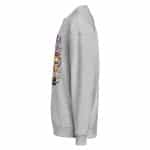Unisex organic oversized sweatshirt - Scary Til I Get Coffee - Image 8