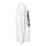 Unisex organic oversized sweatshirt - Scary Til I Get Coffee - Image 12