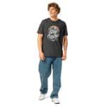 Unisex organic ribbed neck t-shirt - Stay Curious - Image 4