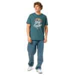 Unisex organic ribbed neck t-shirt - Stay Curious - Image 8