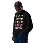 Premium heavyweight long sleeve shirt - Get Write Your Own Story - Image 4