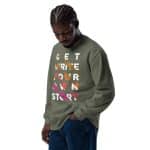 Premium heavyweight long sleeve shirt - Get Write Your Own Story - Image 10