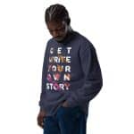 Premium heavyweight long sleeve shirt - Get Write Your Own Story - Image 6