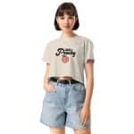 Women’s crop top - Just Peachy - Image 15