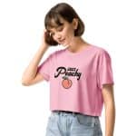 Women’s crop top - Just Peachy - Image 11