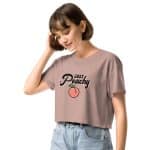 Women’s crop top - Just Peachy - Image 8