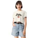 Women’s crop top - Just Peachy - Image 21
