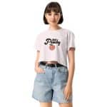 Women’s crop top - Just Peachy - Image 19