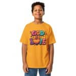 Youth classic tee - God Is Love - Image 9