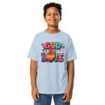 Youth classic tee - God Is Love - Image 15