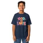 Youth classic tee - God Is Love - Image 23