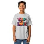 Youth classic tee - God Is Love - Image 13
